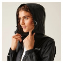 Regatta Damen Pack-It III Wasserdichte Jacke Schwarz 46