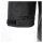 Arrak Unisex Regenmantel Schwarz S