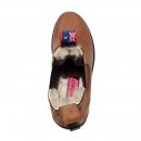 Blue Heeler Damen Chelsea Boots Brisbane mit Lammfell Cognac 41