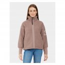 Didriksons Damen Fleecejacke Mella FZ 3 Bark