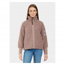 Didriksons Damen Fleecejacke Mella FZ 3 Bark 38