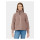 Didriksons Damen Fleecejacke Mella FZ 3 Bark 38