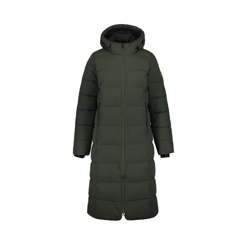 Icepeak Damen Wintermantel Brilon Dark Green 46