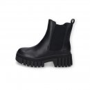 Dockers Damen Chelsea Boots Schwarz 39