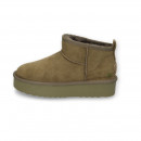 Dockers Damen Boots Gef&uuml;ttert Oliv 39