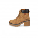 Dockers Damen Stiefelette mit Blockabsatz Golden Tan 40