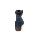 Dockers Damen Stiefelette mit Blockabsatz Navy 38