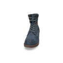 Dockers Damen Stiefelette mit Blockabsatz Navy 38