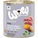 Wow Nassfutter Senior Ente 6x800g