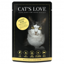 Cat´s Love Nassfutter Adult Huhn Pur 6x85g