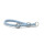 Maul Ledermanufaktur Hundehalsband Rundgenäht Ice Blau 35cm/4mm