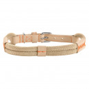 Hunter Hunde Halsband Malia Beige/Natur S-M 50