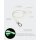 Paikka Hundeleine Glow Nature 2 x 180 cm