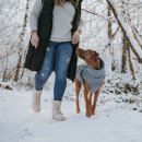 Hunter Hundemantel Paxson taubenblau 45