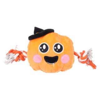 Flamingo Hundespielzeug Halloween Thatcher Kürbis