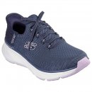 Skechers Damen Sneaker Slip Ins Relaxed Fit Edgeride Navy