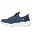 Skechers Damen Sneaker Slip Ins Relaxed Fit Edgeride Navy