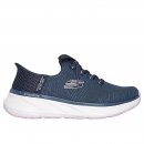 Skechers Damen Sneaker Slip Ins Relaxed Fit Edgeride Navy
