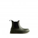 Hunter Boots Damen Chelsea Commando Boot Dark Oliv
