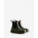 Hunter Boots Damen Chelsea Commando Boot Dark Oliv