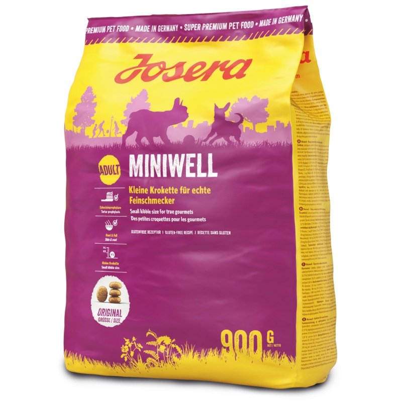 Josera Hunde Trockenfutter Miniwell 5x900g
