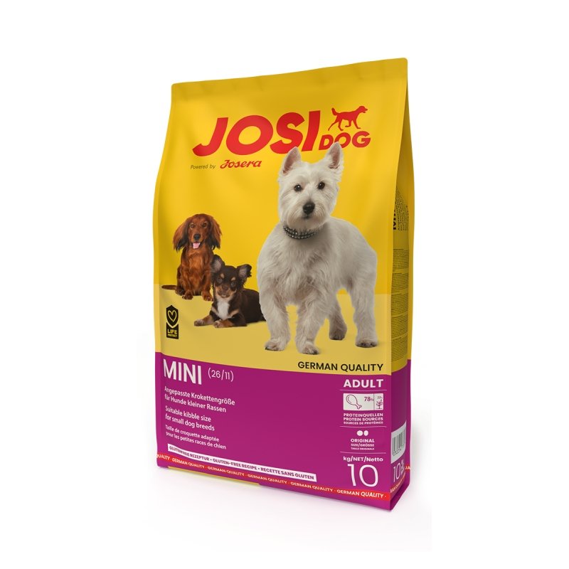 JosiDog Hunde Trockenfutter Mini 10kg
