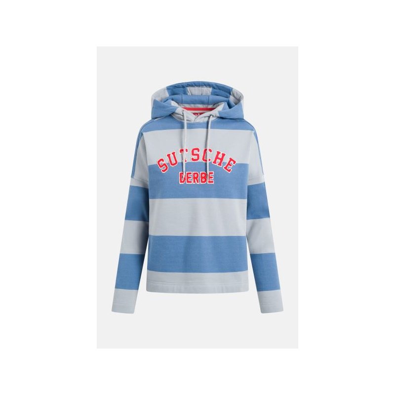 Thumbnail - Derbe Damen Hoody Sutsche Blau XS