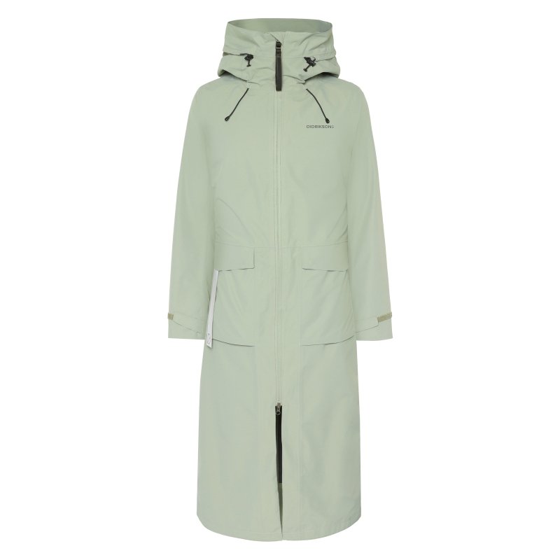 Thumbnail - Didriksons Damen Parka Nadja Wilted leaf 46