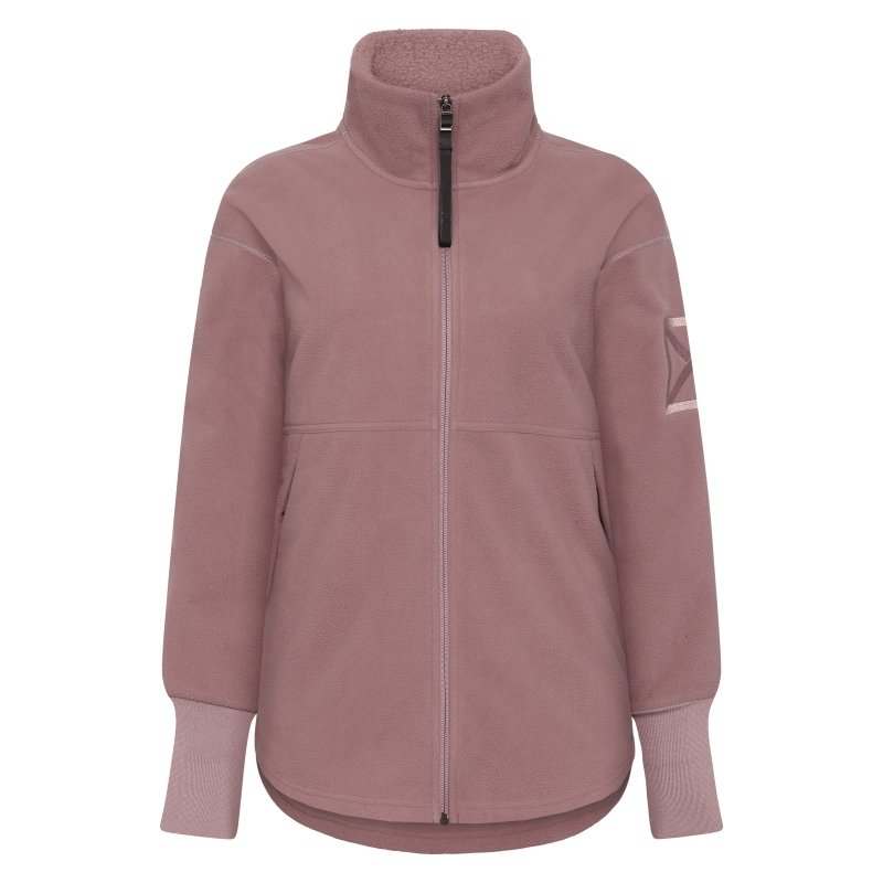 Didriksons Damen Fleecejacke Ronja Faded Wine 42