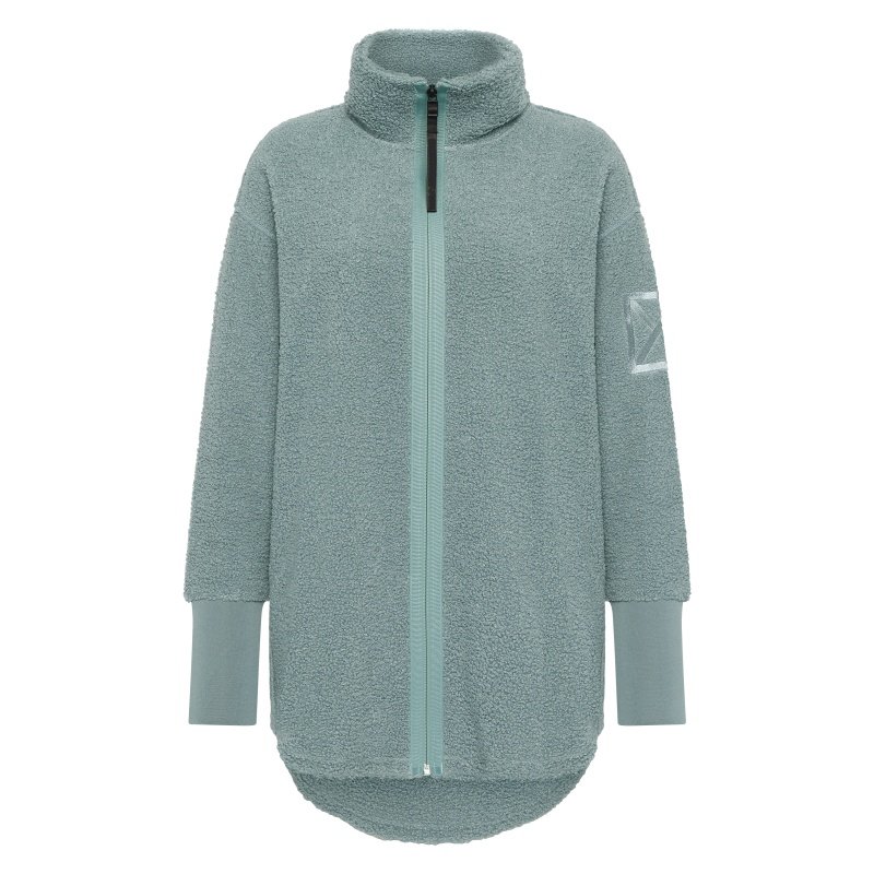 Didriksons Damen Teddy-Fleecejacke Sally Factory Blue 36