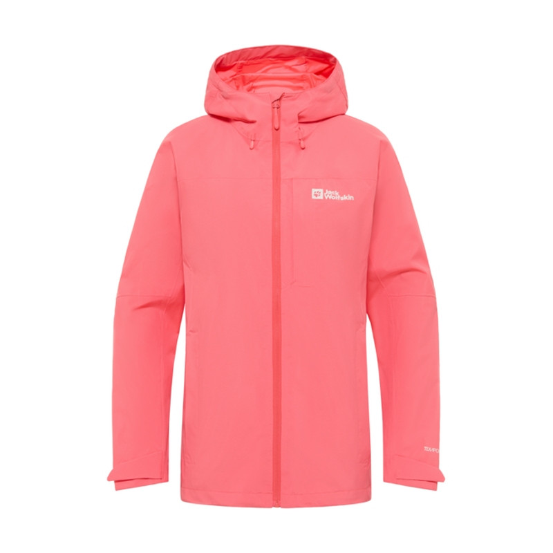 Jack Wolfskin Damen Jacke Tempest 2L Sunset Coral S