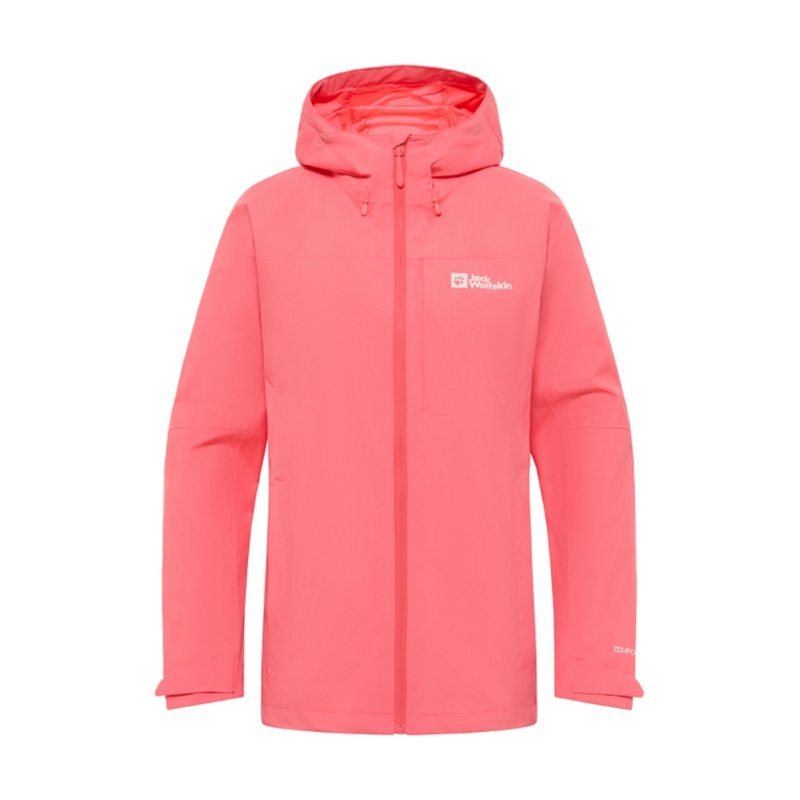 Jack Wolfskin Damen Jacke Tempest 2L Sunset Coral XL