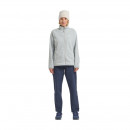 Jack Wolfskin Damen Fleecejacke Moonrise FZ Cool Grey 2XL