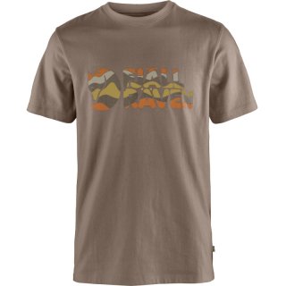 Fjällräven Herren T-Shirt Multicolor Logo