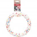 Flamingo Hundespielzeug Ring HS Kona E-Tpu Weiß...