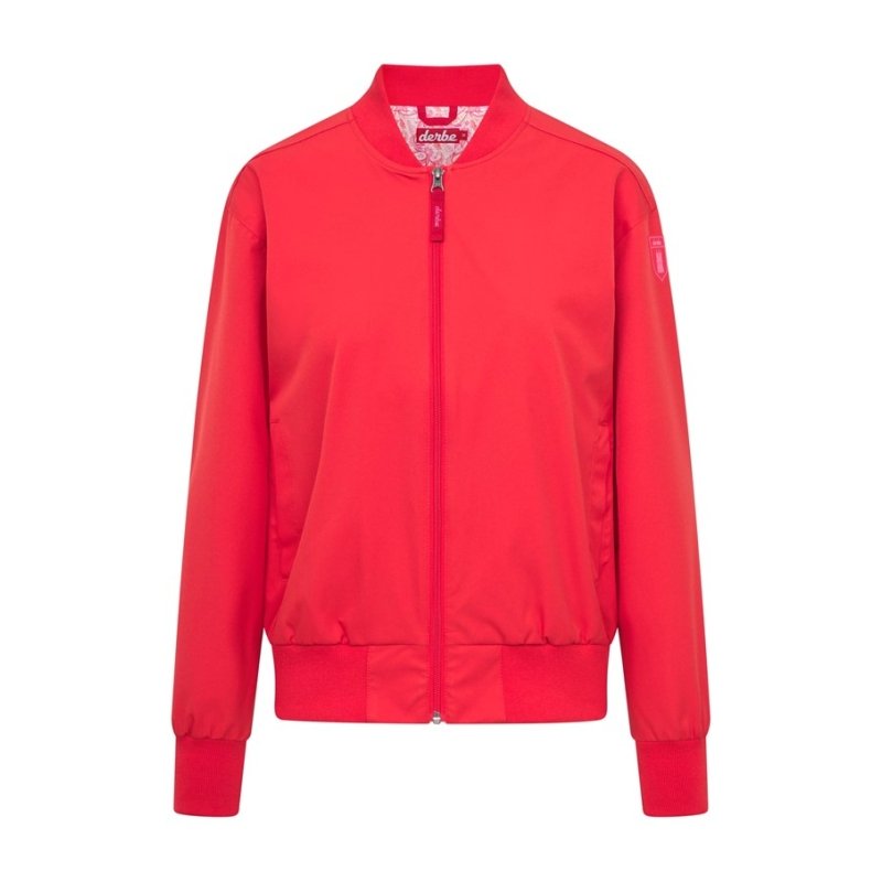 Derbe Damen Jacke Blousby Red/paisley 38