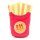 FuzzYARD Hundespielzeug Pommes