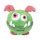 FuzzYARD Hundespielzeug Peewee Green