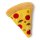 FuzzYARD Hundespielzeug Pizza Slice