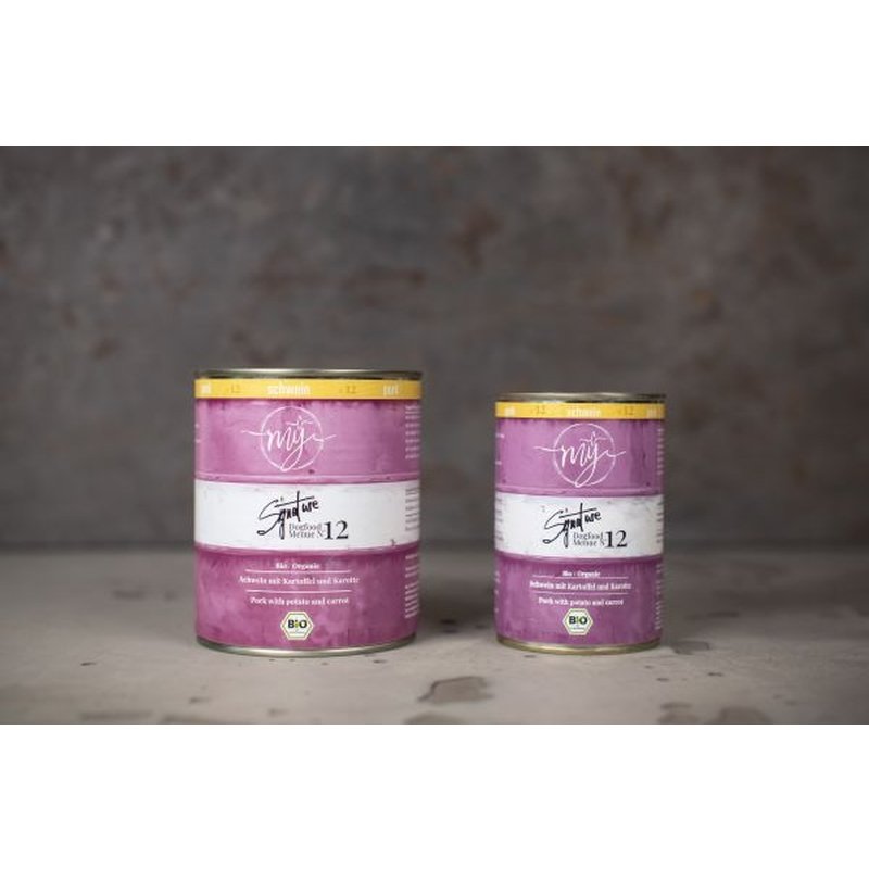 Paul & Paulina Nassfutter Bio-Schwein 820g