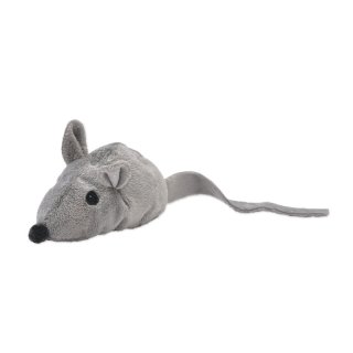 Aumüller Katzenspielzeug Minzi-Maus Grau