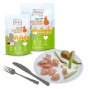 Mjamjam Katzen Nassfutter Chicks &amp; Friends leckeres H&uuml;hnchen an fruchtigen Birnen