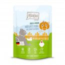 Mjamjam Katzen Nassfutter Chicks &amp; Friends fabelhaftes Huhn an ged&auml;mpftem K&uuml;rbis