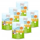 Mjamjam Katzen Nassfutter Chicks &amp; Friends fabelhaftes Huhn an ged&auml;mpftem K&uuml;rbis