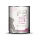 Mjamjam Katzen Nassfutter DUO Ente &amp; H&uuml;hnchen &amp; M&ouml;hrchen
