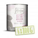 Mjamjam Katzen Nassfutter DUO Ente &amp; H&uuml;hnchen &amp; M&ouml;hrchen