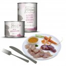 Mjamjam Katzen Nassfutter DUO Ente &amp; H&uuml;hnchen &amp; M&ouml;hrchen