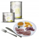 Mjamjam Katzen Nassfutter DUO Ente &amp; Pute &amp; K&uuml;rbis 6x200g