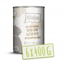 Mjamjam Katzen Nassfutter DUO Rind &amp; Pute &amp; K&uuml;rbis