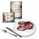 Mjamjam Katzen Nassfutter Quetschie - purer Fleischgenuss - zarte Ente pute